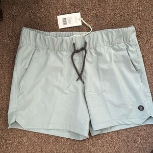 Free Fly Apparel Swell Shorts Coastal Color Sage M
